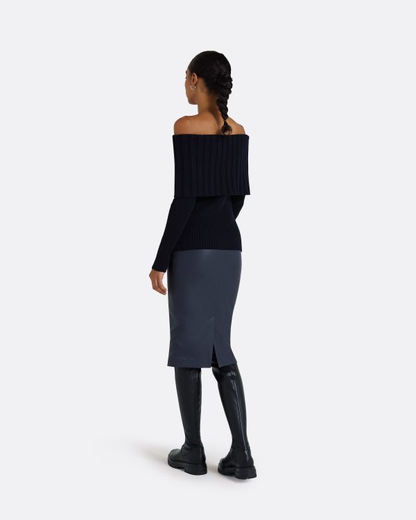Risetta Navy Knit - Image 2