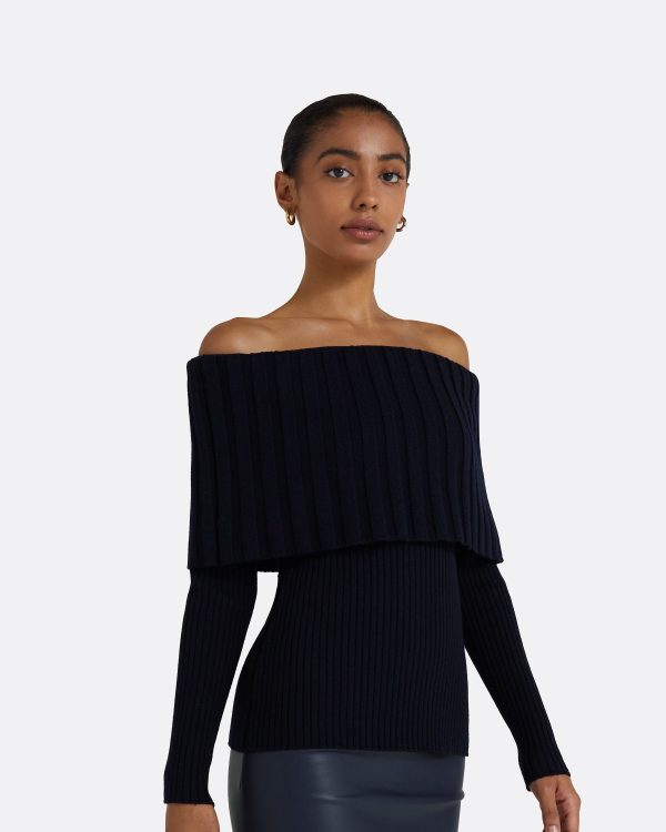 Risetta Navy Knit - Image 3
