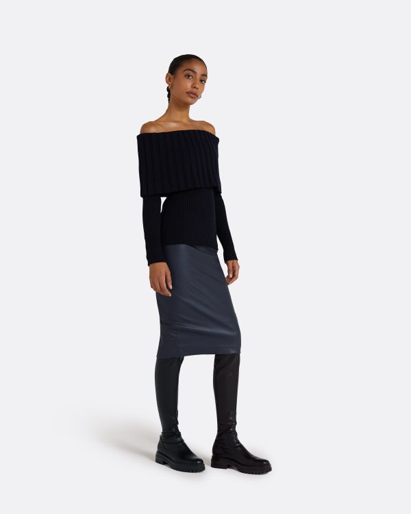 Risetta Navy Knit - Image 4