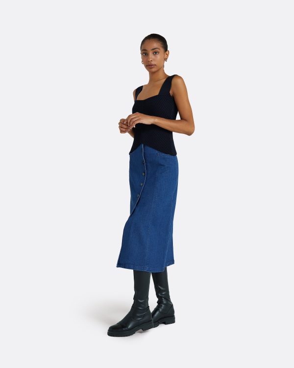 Audrey Navy Knit - Image 4