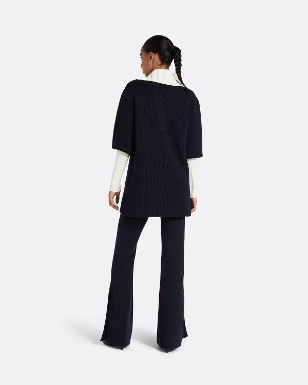 Leonie Navy & Ivory Knit - Image 2