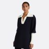 Leonie Navy & Ivory Knit - Image 3