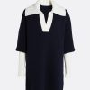Leonie Navy & Ivory Knit - Image 5