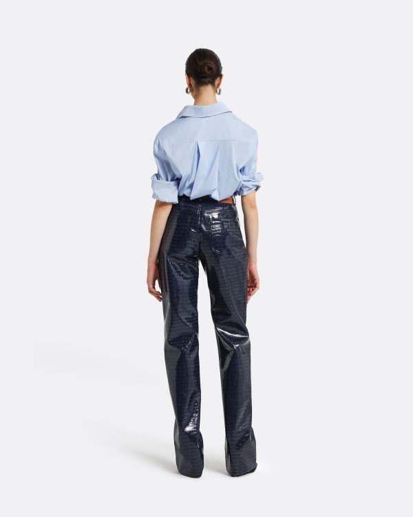 Pippa Navy Trousers - Image 2