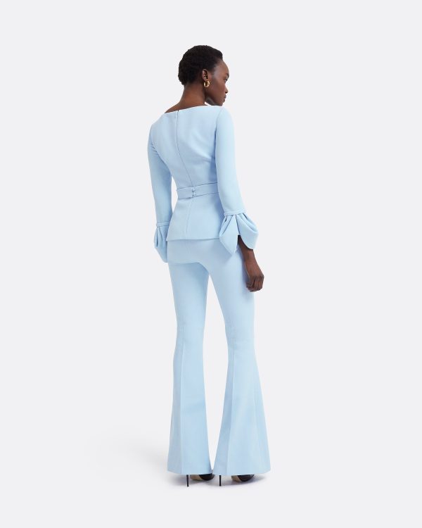 Halluana Pale Blue Trousers - Image 2