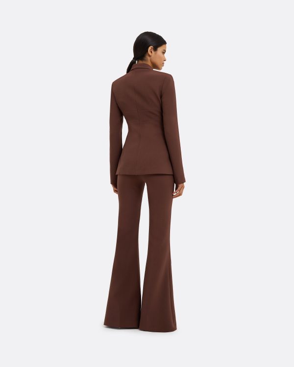 Halluana Pecan Brown Trousers - Image 2