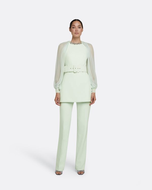 Goldie Spearmint Trousers - Image 2