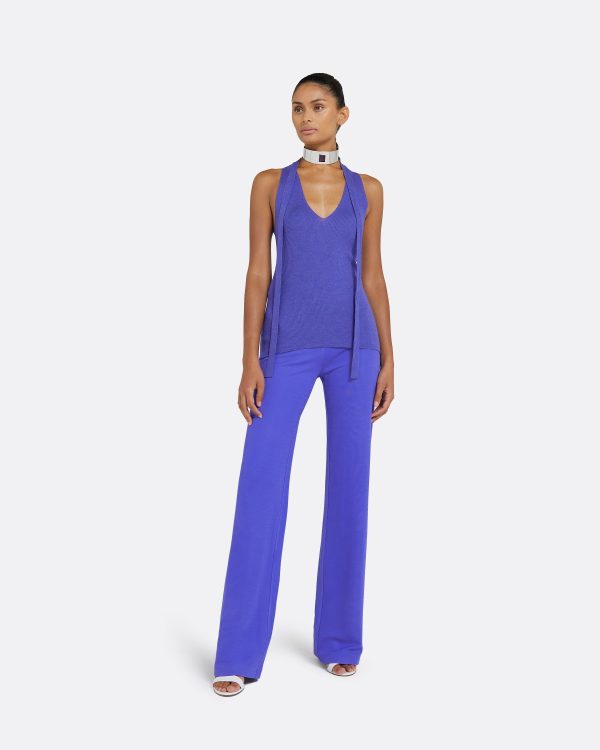 Lea Anemone Blue Trousers - Image 4