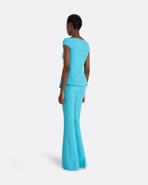 Alexa Aquamarine Trousers - Image 2