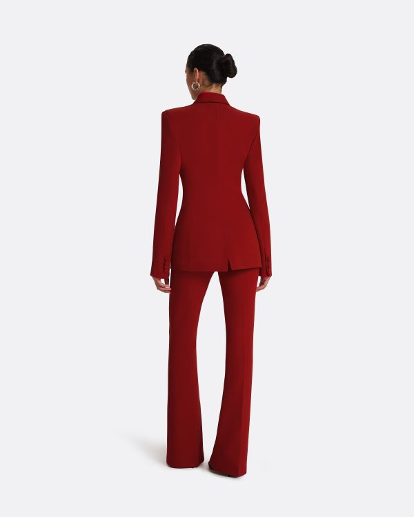 Alexa Azalea Red Trousers - Image 2