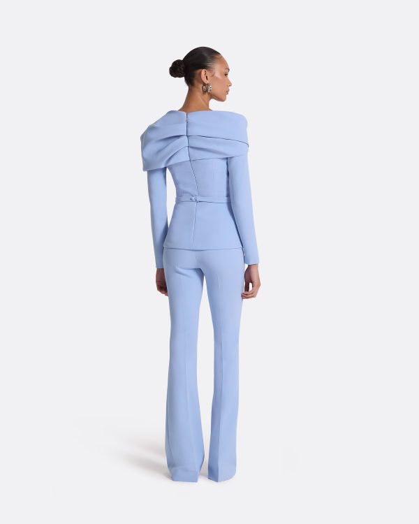 Alexa Carolina Blue Trousers - Image 2
