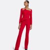 Alexa Crimson Trousers - Image 3