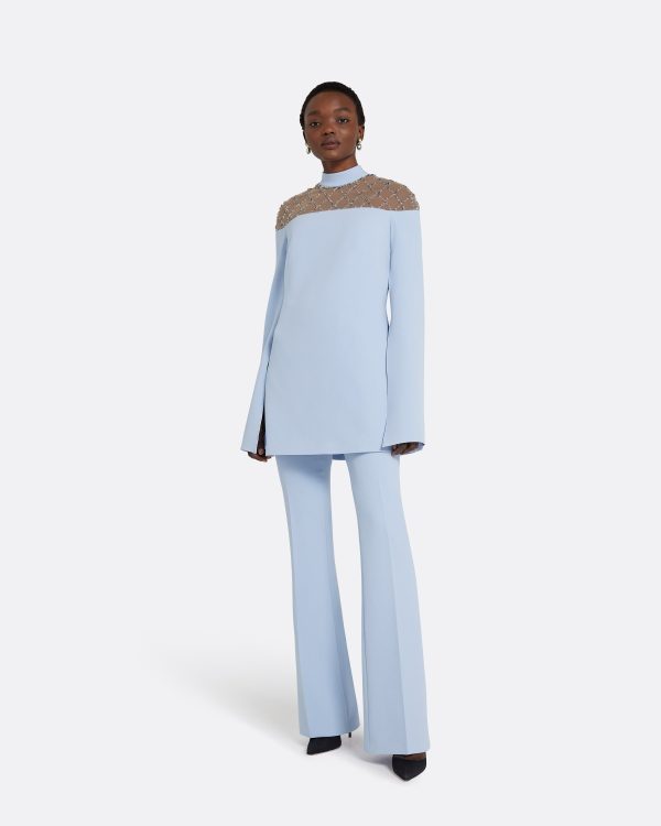 Alexa Soft Sky Trousers - Image 3