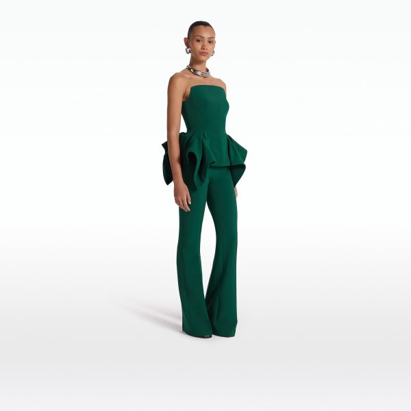Alexa Trousers In Tourmaline - Image 5