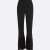 Mari Black Deco Fringe Trousers - Image 5