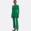 Mari Jewel Green Trousers