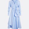 Asteria Soft Sky Cotton Dress - Image 5