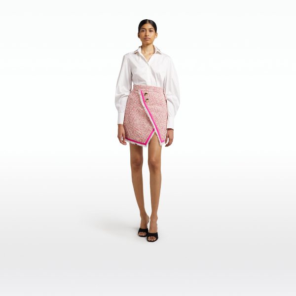 Kathryn Embroidered Ivory Top - Image 6
