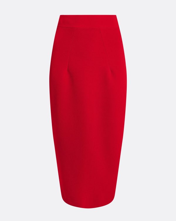 Hokoku Cherry Red Skirt - Image 4