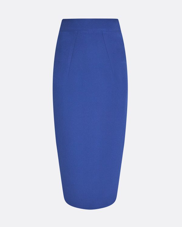 Hokoku Cobalt Blue Skirt - Image 4