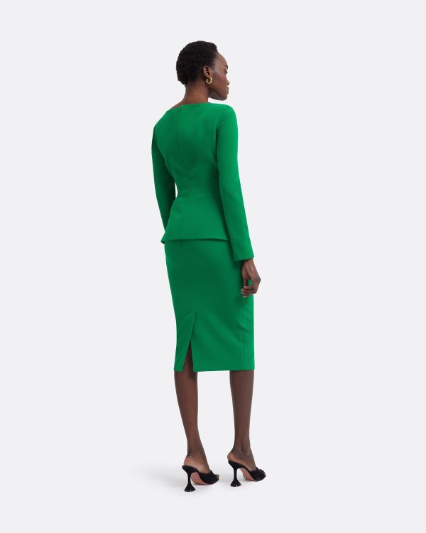 Hokoku Jewel Green Skirt - Image 2