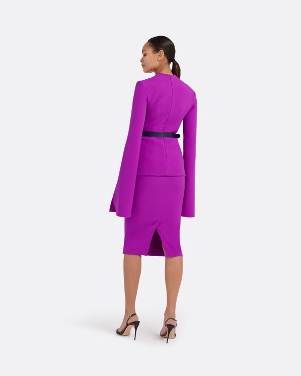 Hokoku Magenta Skirt - Image 2