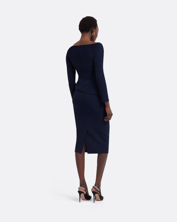 Hokoku Maritime Blue Skirt - Image 2