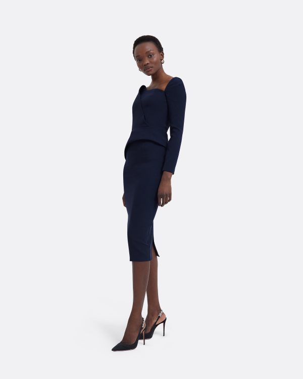 Hokoku Maritime Blue Skirt - Image 3