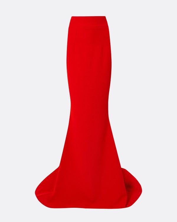 Gayeta Cherry Red Skirt - Image 4
