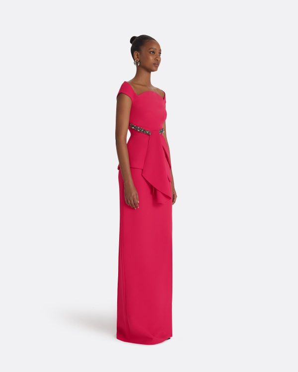 Sidha Raspberry Skirt