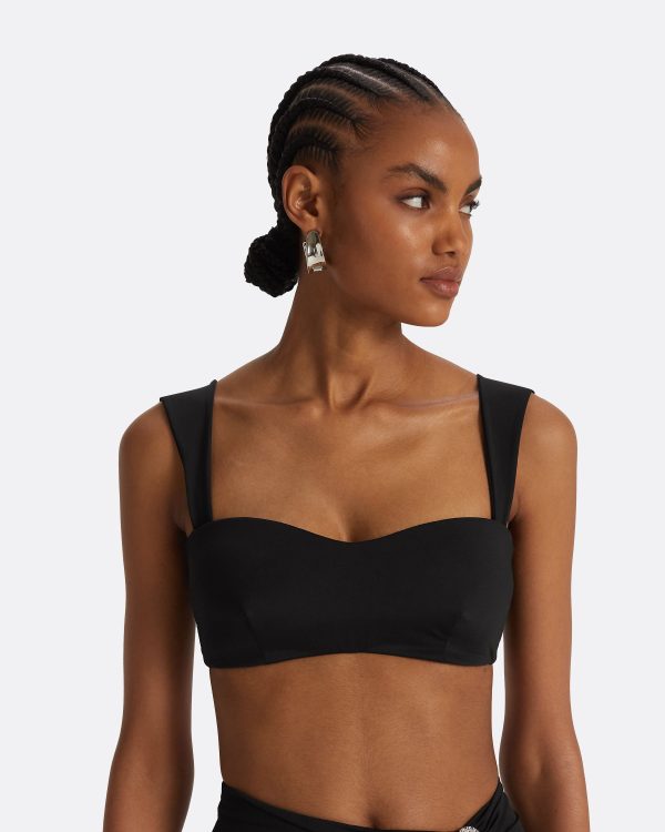 Willa Black Bikini Top - Image 3