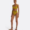 Willa Chartreuse Bikini Top - Image 4