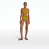 Willa Chartreuse Bikini Top - Image 6
