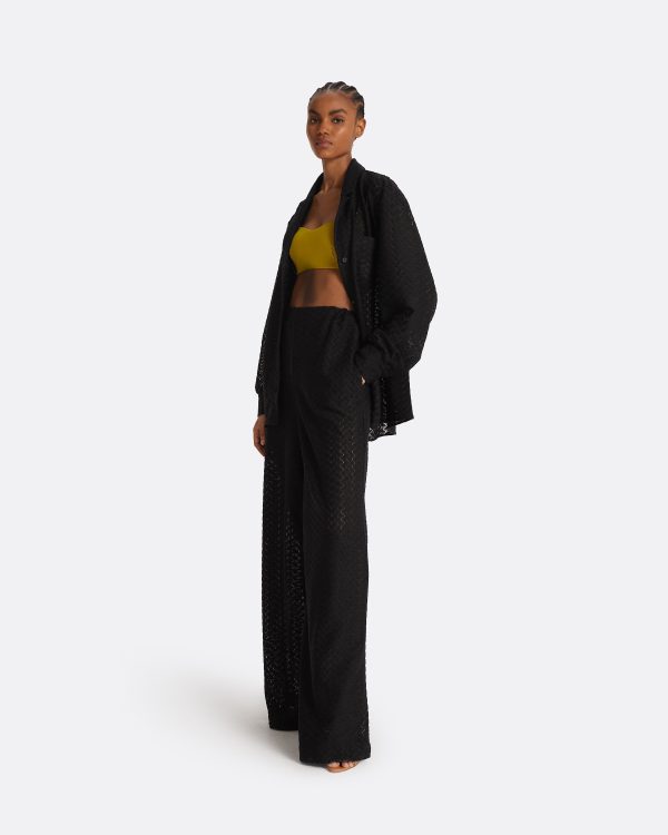 Rewana Black Trousers - Image 4