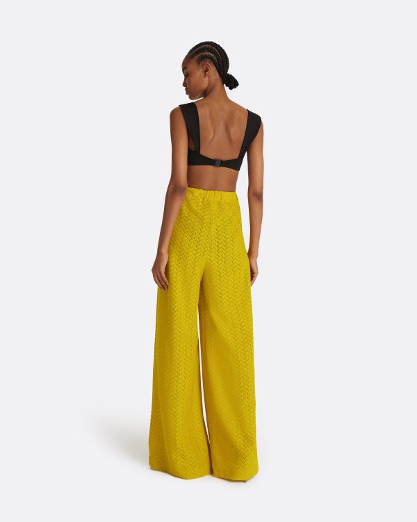 Rewana Chartreuse Trousers - Image 2