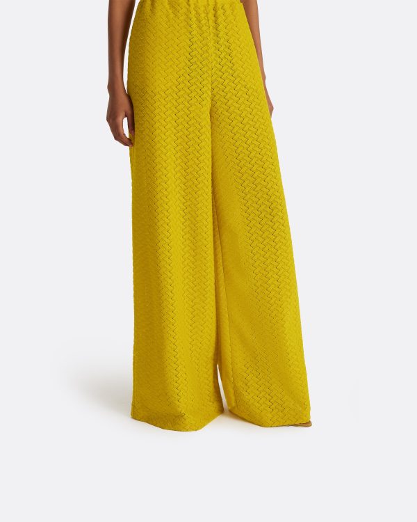 Rewana Chartreuse Trousers - Image 3