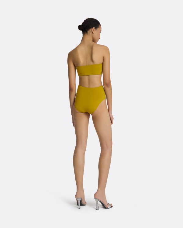 Mayrana Chartreuse Bikini Top - Image 2