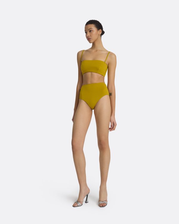 Mayrana Chartreuse Bikini Top - Image 4