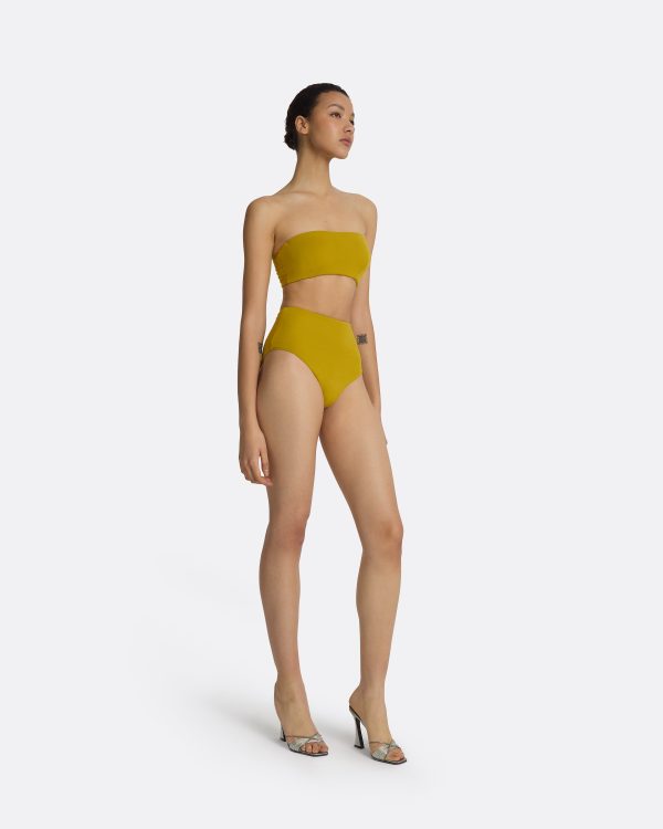 Mayrana Chartreuse Bikini Top - Image 5