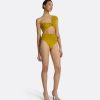 Ariella Chartreuse Bikini Bottom