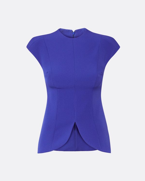 Toril Azure Blue Top - Image 5