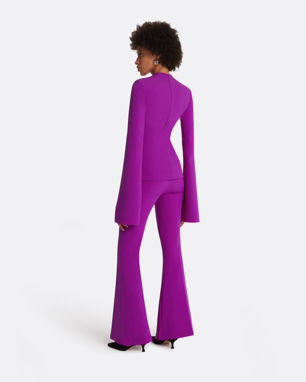 Thais Magenta Top - Image 2