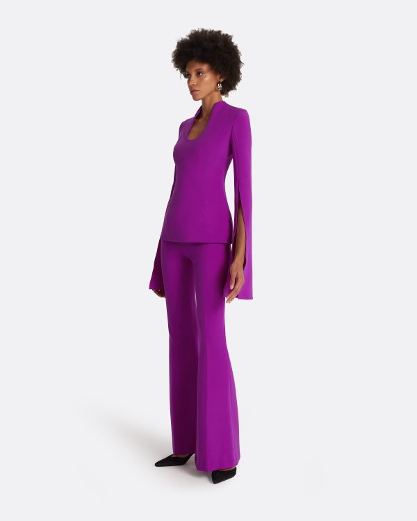 Thais Magenta Top - Image 4