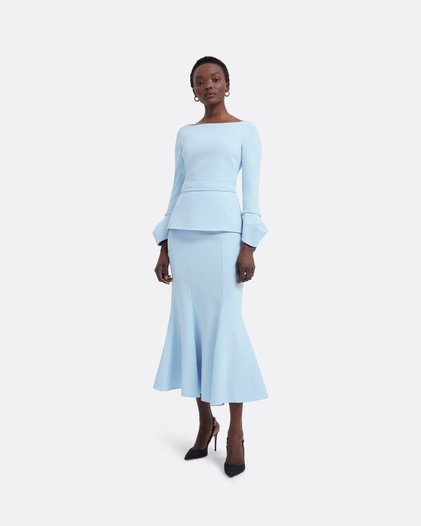 Tottie Pale Blue Top