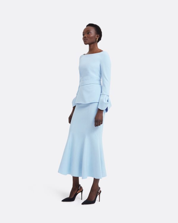 Tottie Pale Blue Top - Image 4