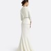 Caia Ivory Top With Embroidered Belt - Image 2
