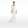 Caia Ivory Top With Embroidered Belt - Image 6