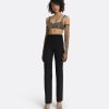Sophe Black & Celestial Scatter Embroidery Top