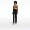 Sophe Black & Celestial Scatter Embroidery Top - Image 6