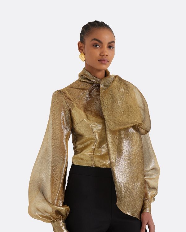 Delfinane Gold Top - Image 3